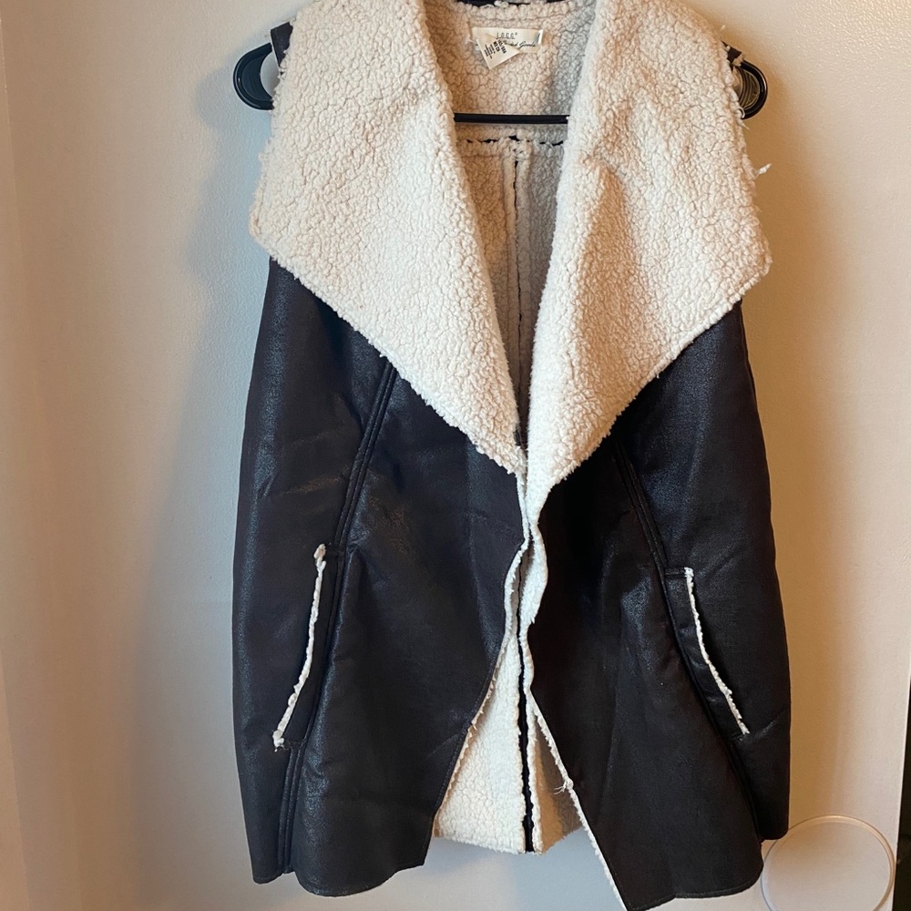 Brown Fur Vest